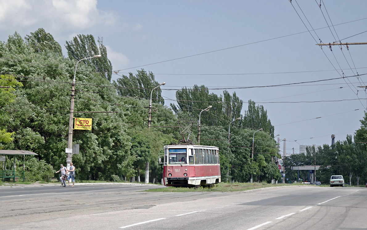 Мариуполь, 71-605 (КТМ-5М3) № 961
