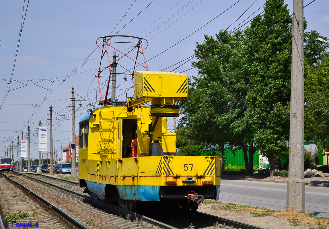 Волгоград, Tatra T3SU (двухдверная) № 57 Волгоград, Tatra T3SU (двухдверная) № 57