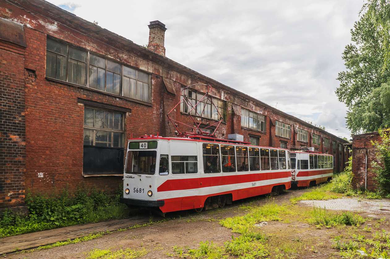 Saint-Petersburg, LM-68M Br. 5681; Saint-Petersburg — Charter ride with LM-68M 5681+5448 in Strelna and Kupchino 21.06.2014