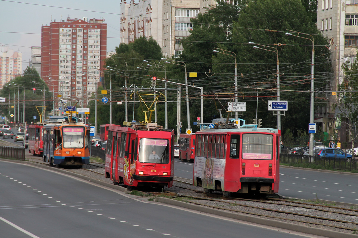 Казань, 71-134К (ЛМ-99К) № 1249; Казань, 71-608КМ № 1123