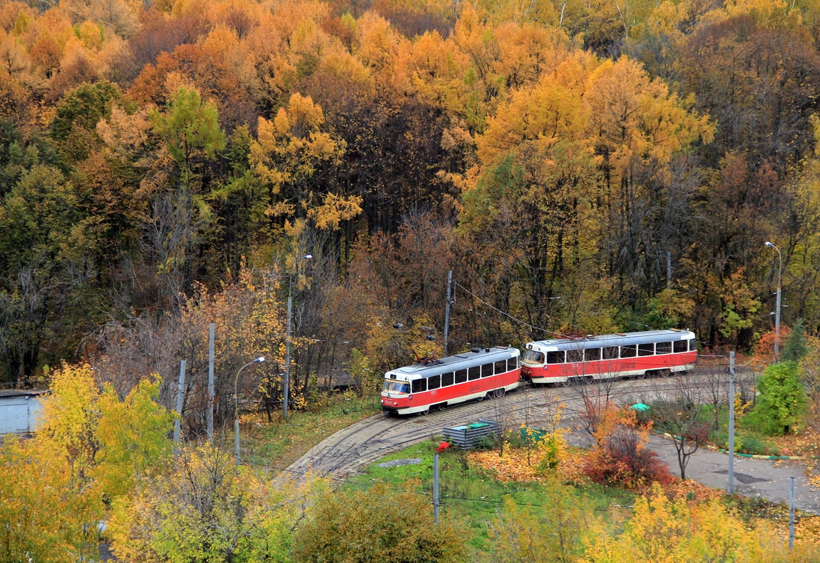 Москва — Виды с высоты; Москва — Трамвайные линии: ЮАО Москва — Виды с высоты; Москва — Трамвайные линии: ЮАО