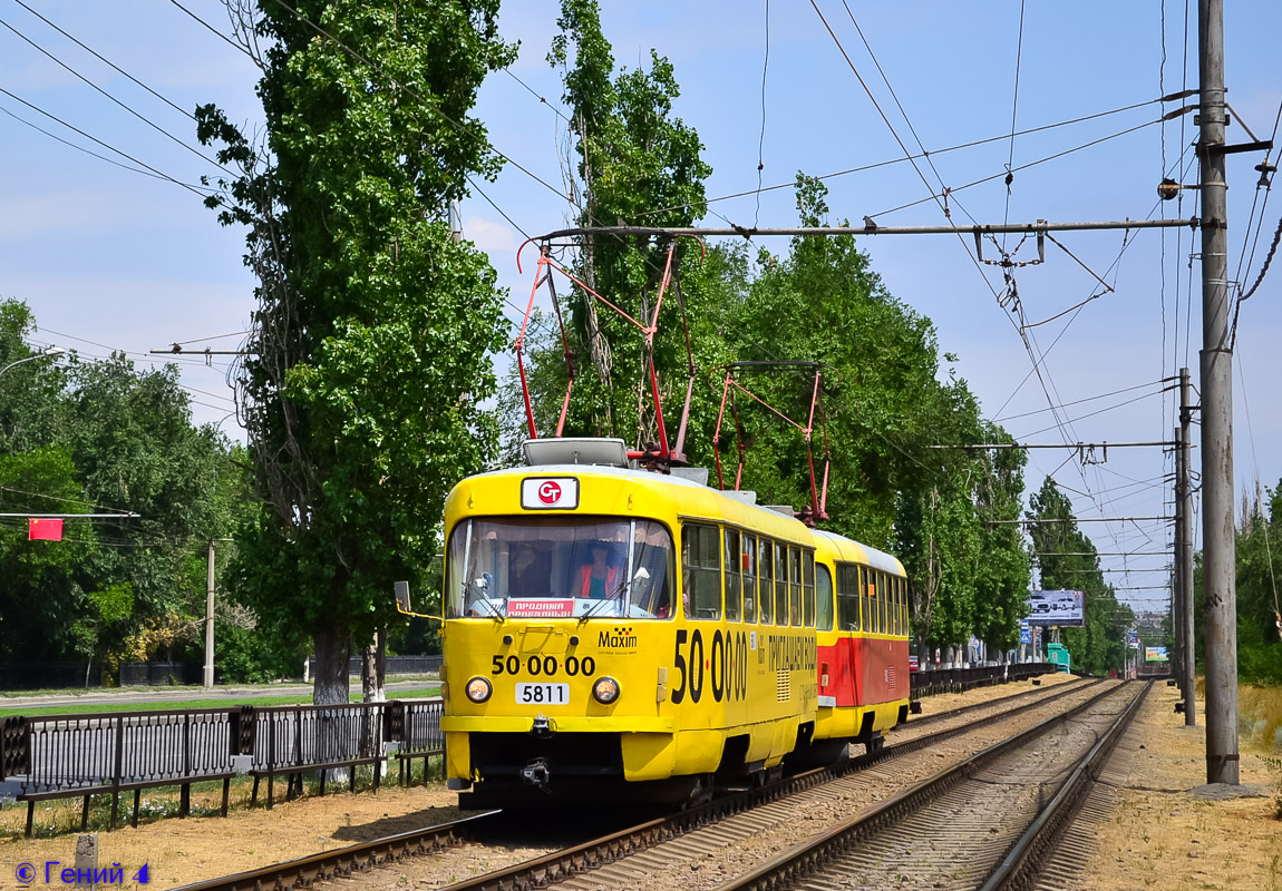 Волгоград, Tatra T3SU № 5811