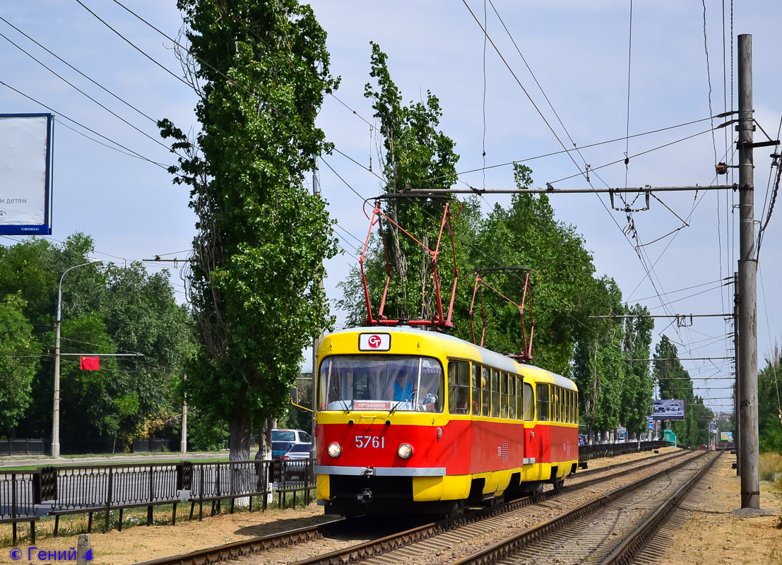 Волгоград, Tatra T3SU № 5761