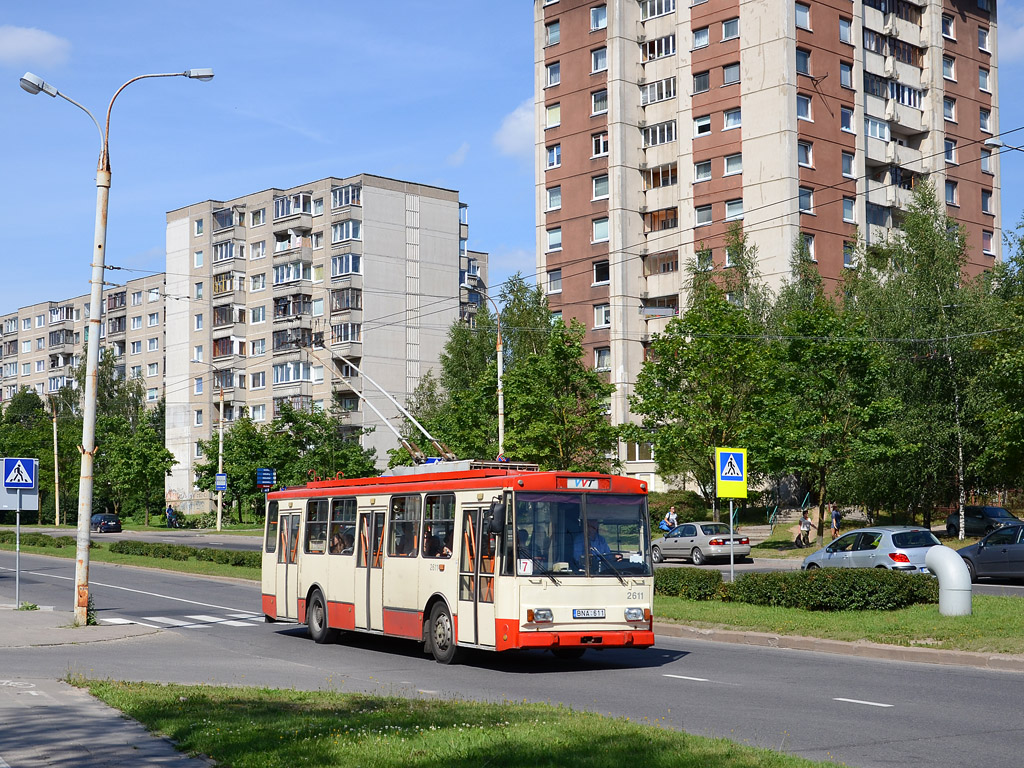 Вильнюс, Škoda 14Tr13/6 № 2611