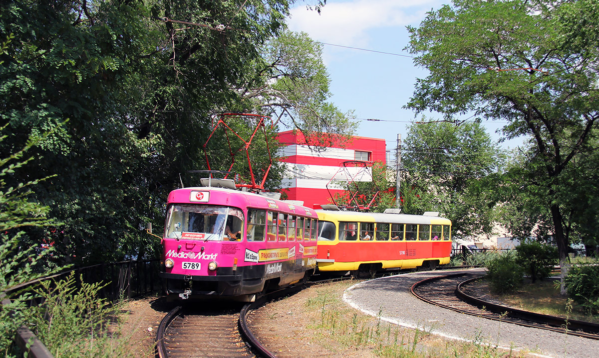 Волгоград, Tatra T3SU № 5789; Волгоград, Tatra T3SU № 5790