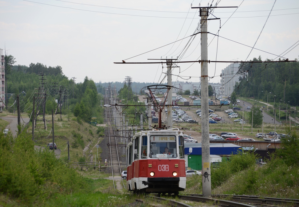 烏斯季伊利姆斯克, 71-605 (KTM-5M3) # 038