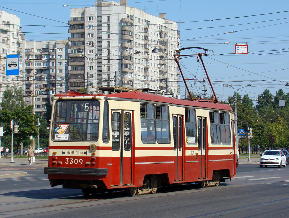 Санкт-Петербург, 71-134А (ЛМ-99АВ) № 3309