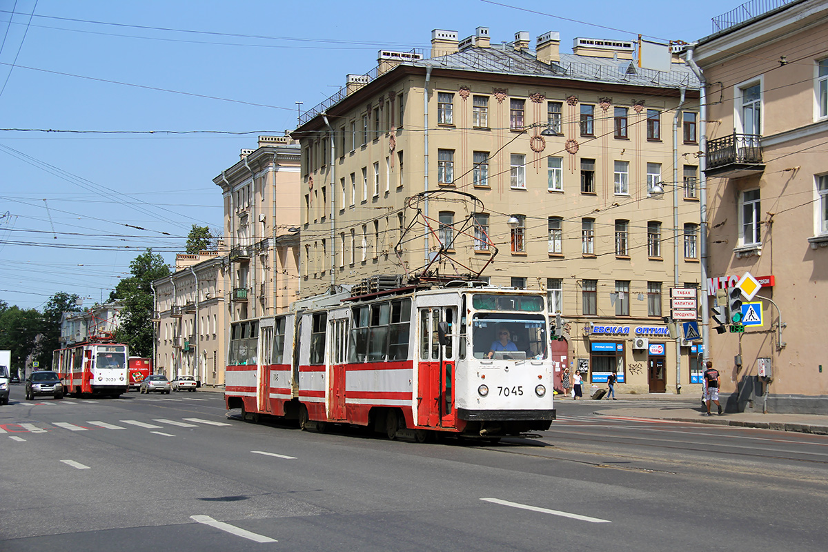 Санкт-Петербург, ЛВС-86К № 7045