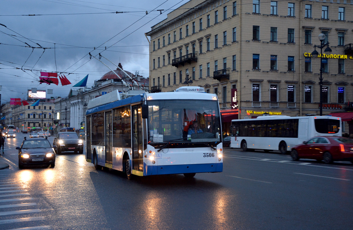 Санкт-Петербург, Тролза-5265.00 «Мегаполис» № 3506