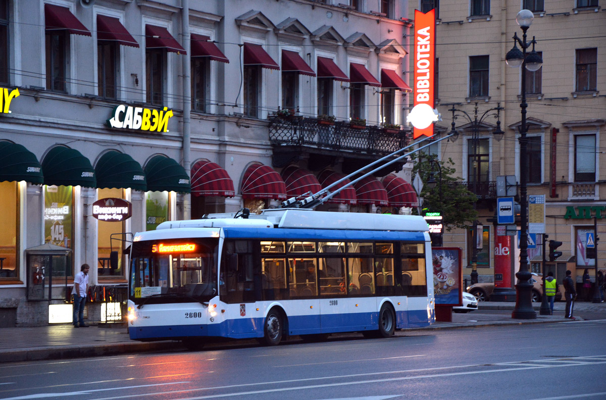 Санкт-Петербург, Тролза-5265.00 «Мегаполис» № 2600