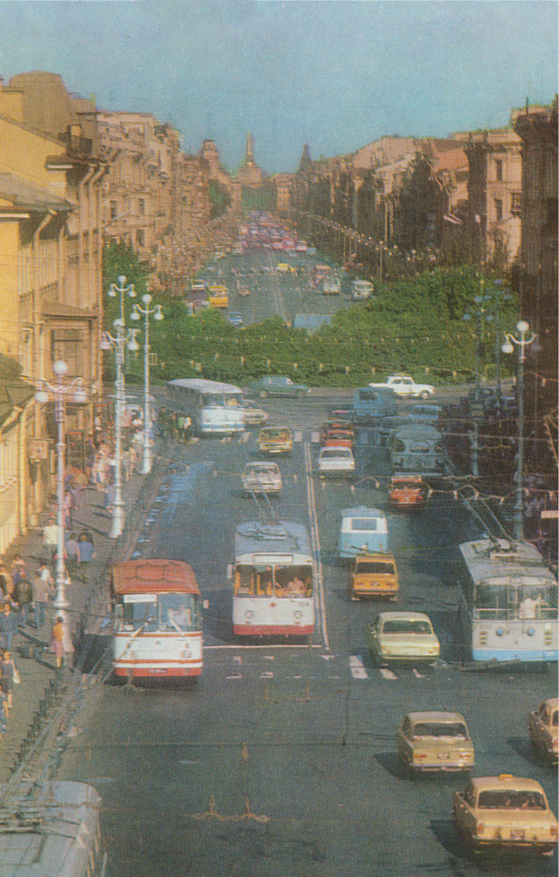 Saint-Petersburg — Historical trolleybus photos