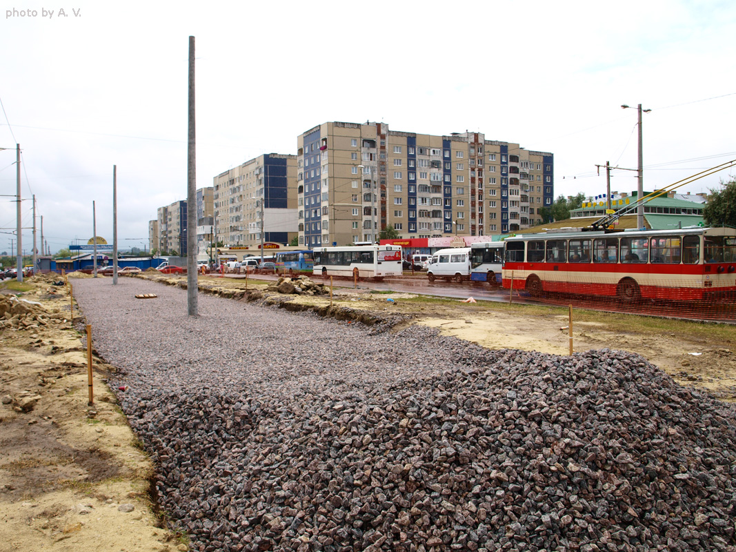 Львов — Строительство трамвайной линии в микрорайон «Сихов»