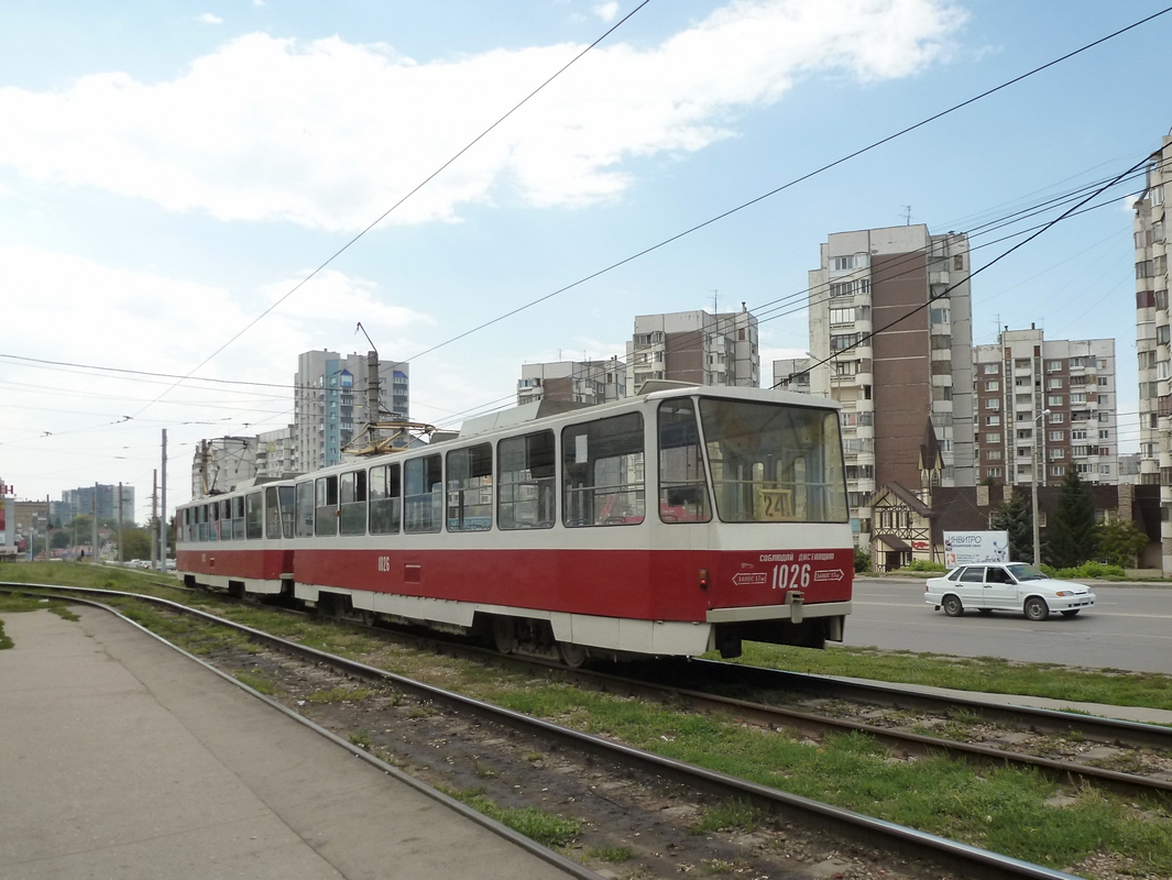 Самара, Tatra T6B5SU № 1026