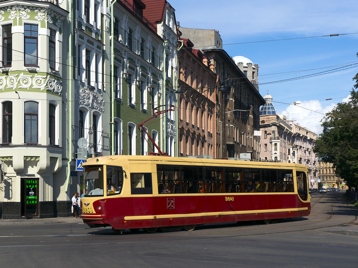 Санкт-Петербург, ЛМ-68М2 (мод. СПб ГЭТ) № 3601