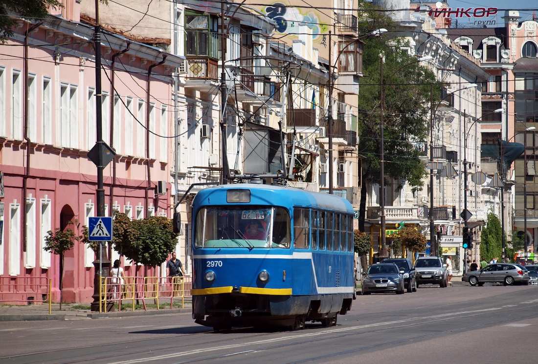 Одесса, Tatra T3R.P № 2970