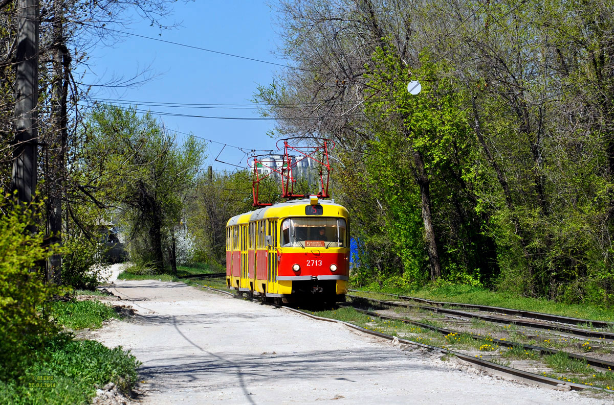 Волгоград, Tatra T3SU № 2713