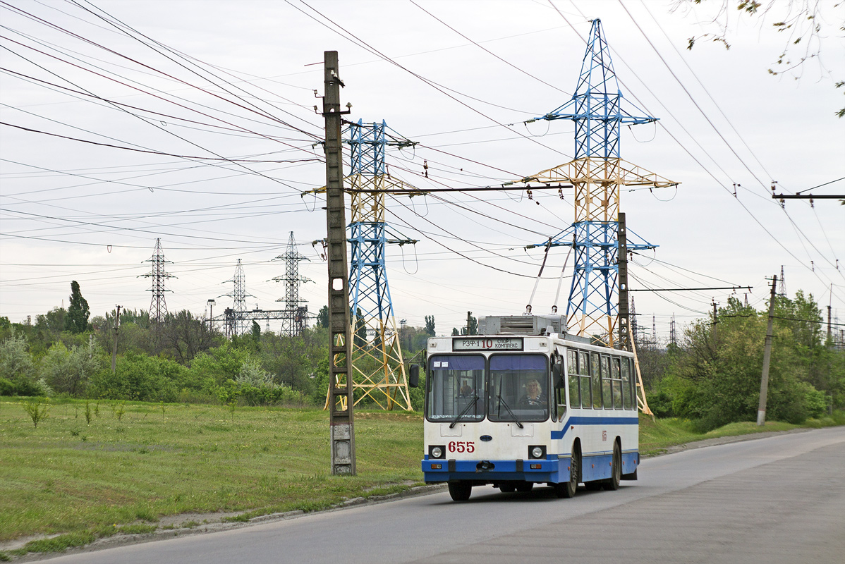 Кривой Рог, ЮМЗ Т2 мод. 7 № 655
