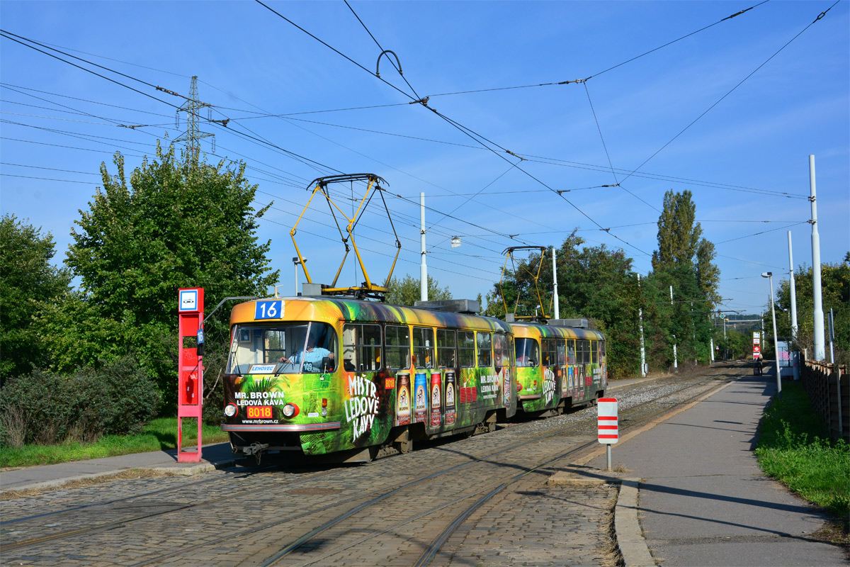 Прага, Tatra T3M № 8018