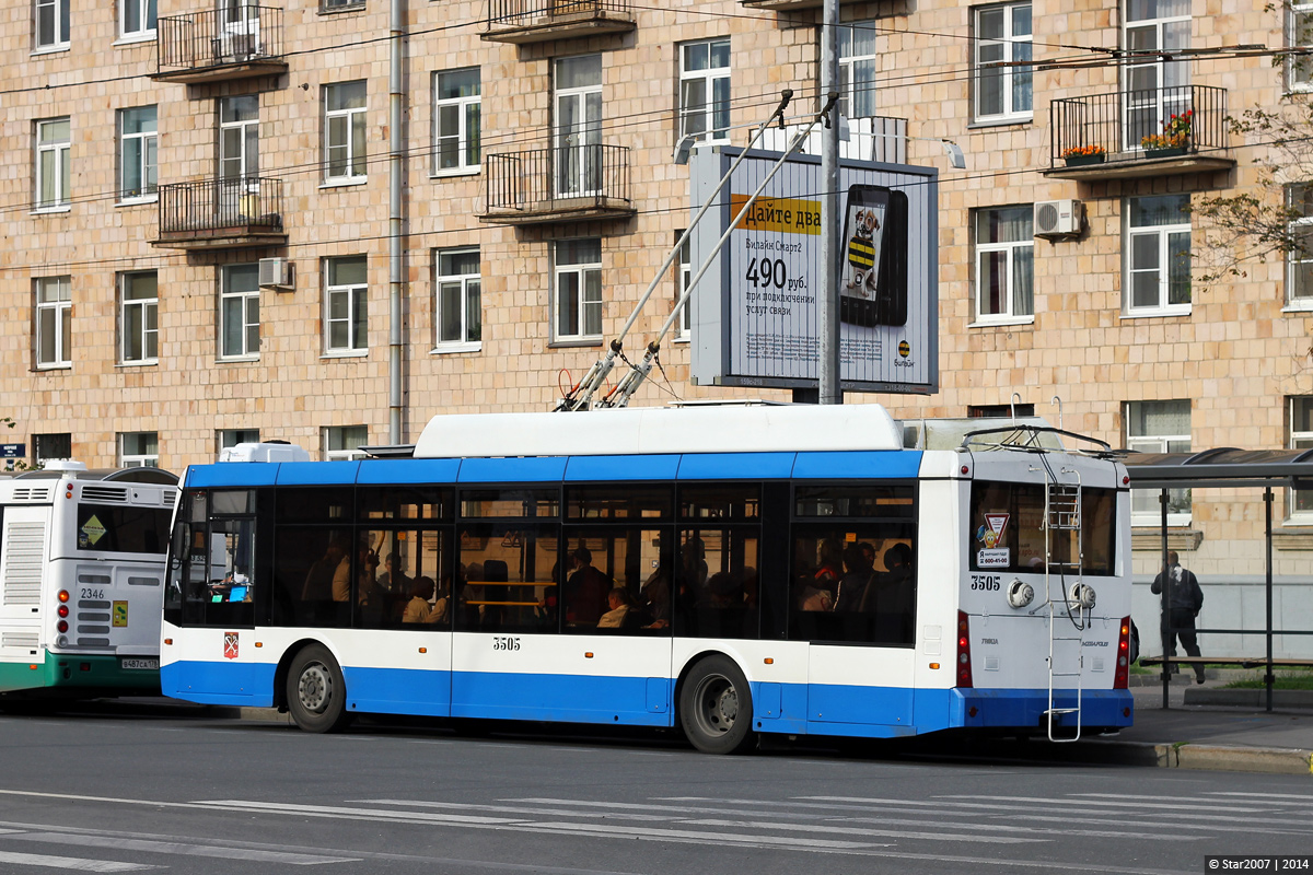 Sankt-Peterburg, Trolza-5265.00 “Megapolis” № 3505