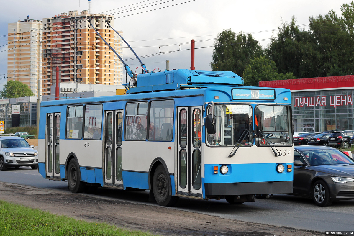 Санкт-Петербург, МТрЗ-6223-0000010 № 6314