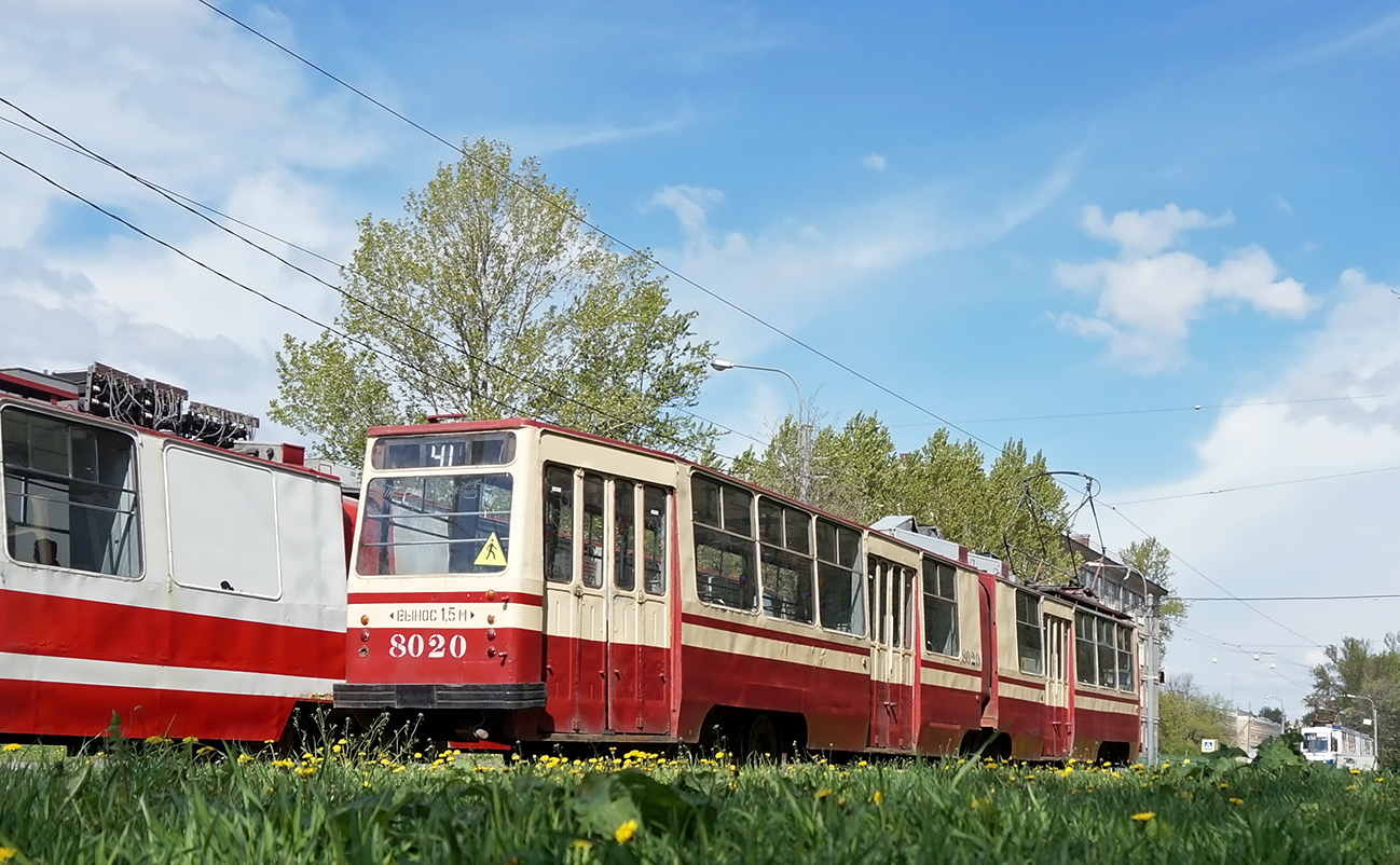 Санкт-Петербург, ЛВС-86К № 8020 Санкт-Петербург, ЛВС-86К № 8020