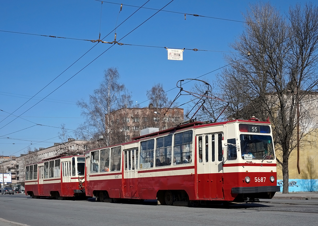 Санкт-Петербург, ЛМ-68М № 5687