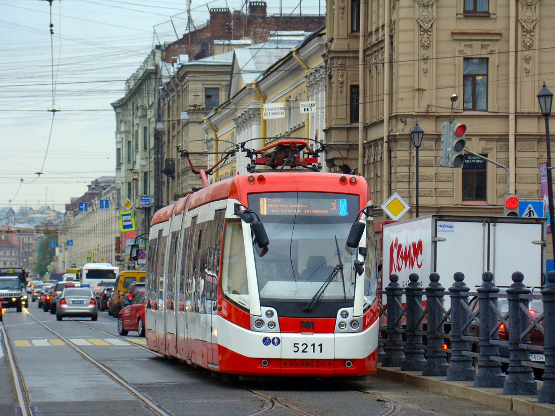 Санкт-Петербург, БКМ 84300М № 5211