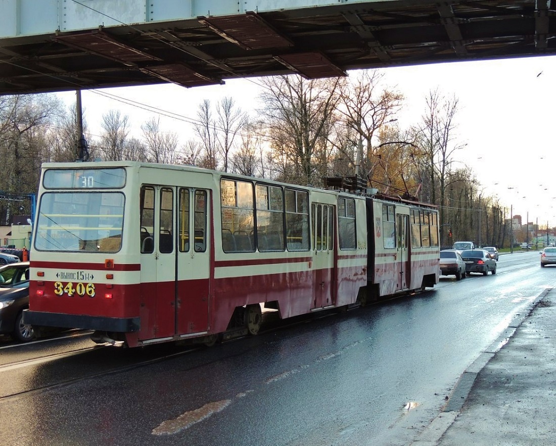 Санкт-Петербург, ЛВС-86К № 3406
