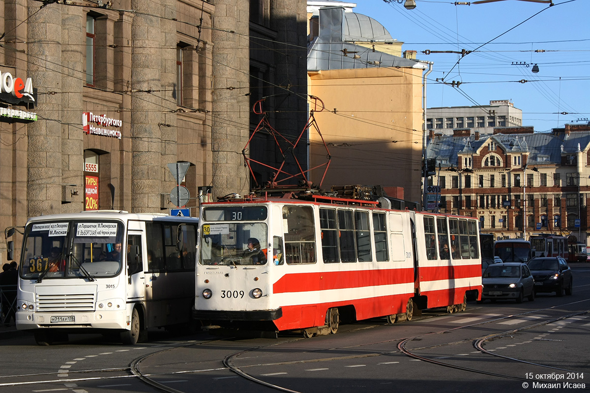 Санкт-Петербург, ЛВС-86К № 3009
