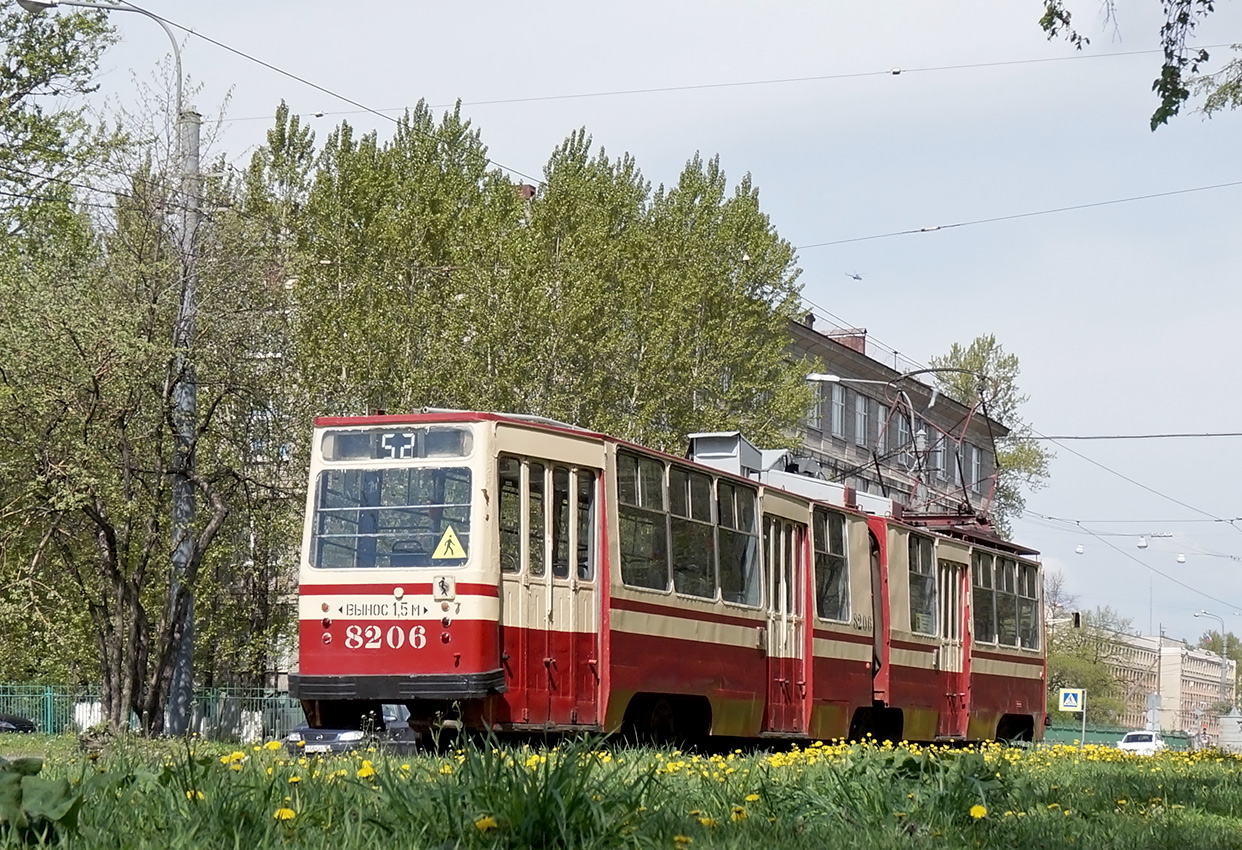 Санкт-Петербург, ЛВС-86К № 8206 Санкт-Петербург, ЛВС-86К № 8206