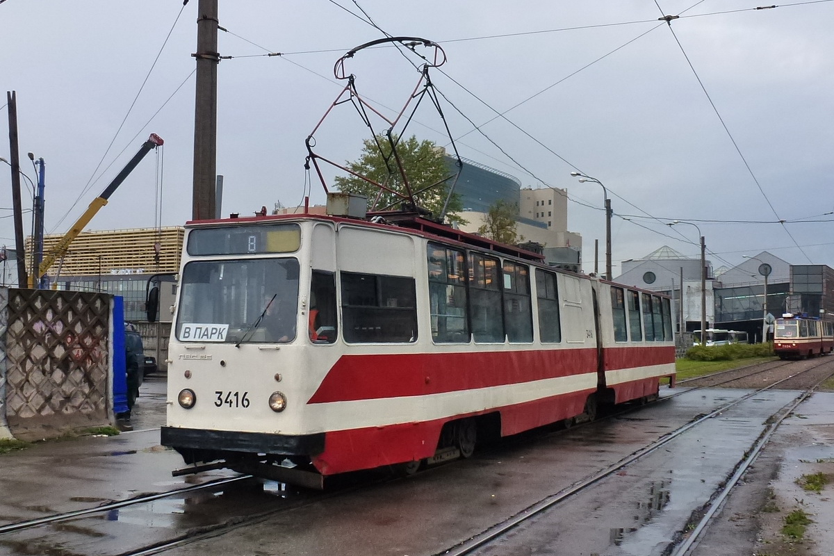 Санкт-Петербург, ЛВС-86К № 3416