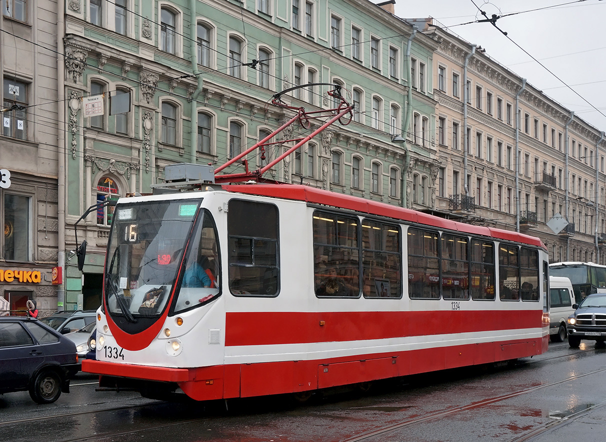 Санкт-Петербург, 71-134А (ЛМ-99АВН) № 1334 Санкт-Петербург, 71-134А (ЛМ-99АВН) № 1334