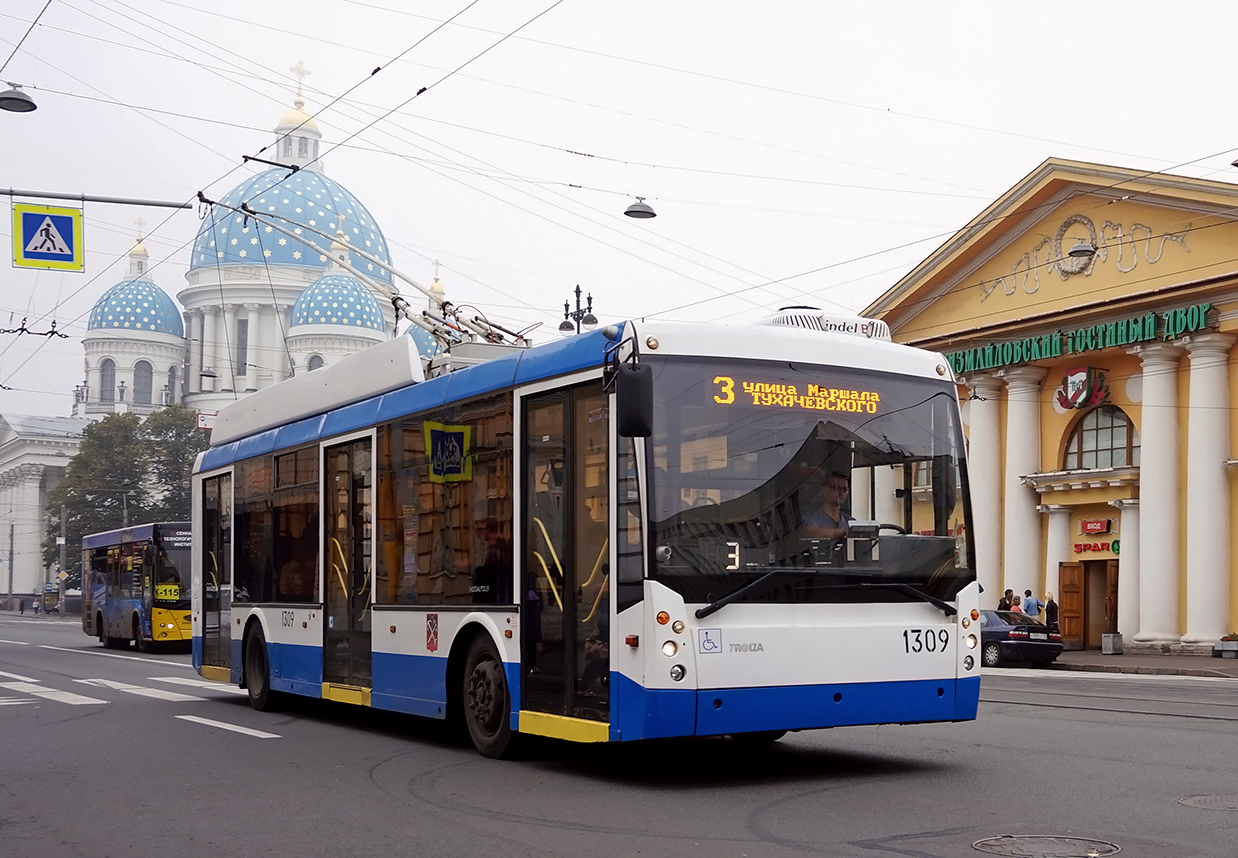 Санкт-Петербург, Тролза-5265.00 «Мегаполис» № 1309