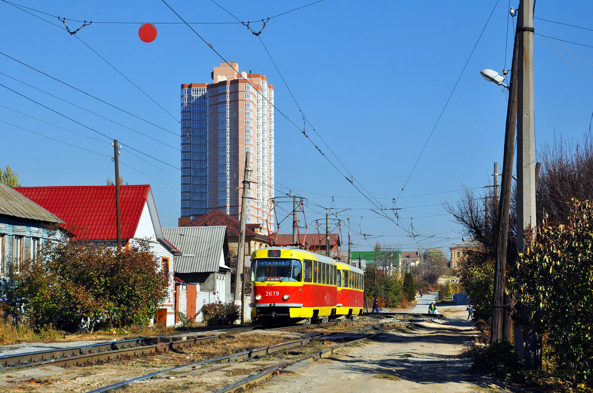 Волгоград, Tatra T3SU (двухдверная) № 2679