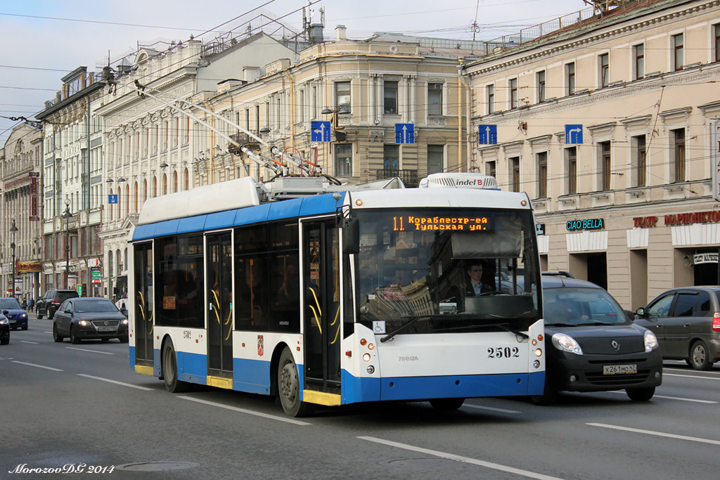 Санкт-Петербург, Тролза-5265.00 «Мегаполис» № 2502