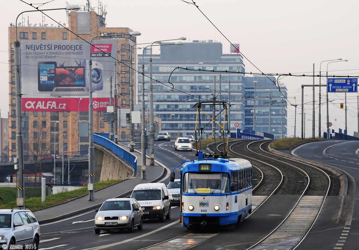 Острава, Tatra T3SUCS № 940