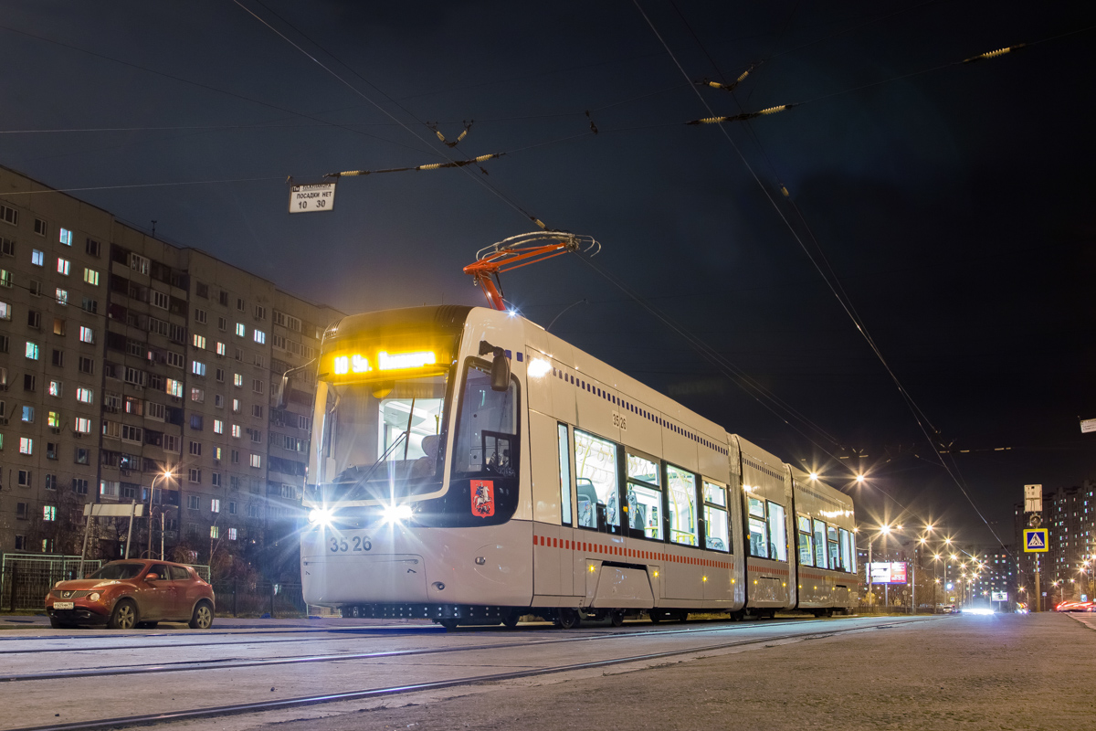 Москва, 71-414 (Pesa Fokstrot) № 3526