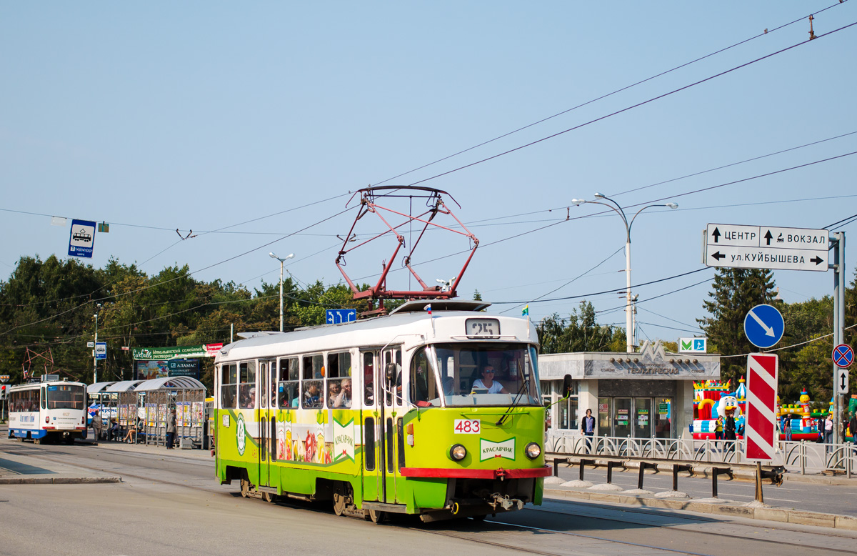 Jekaterinburgas, Tatra T3SU (2-door) nr. 483