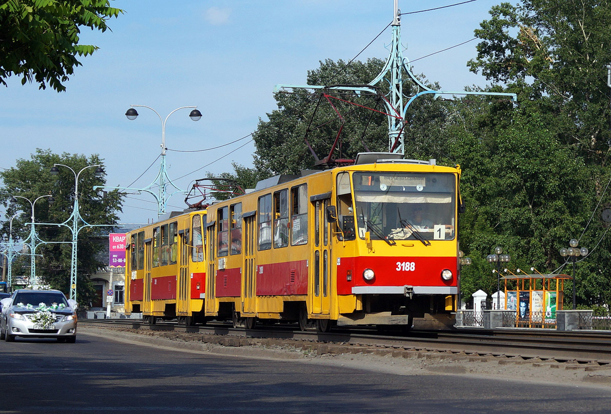 Барнаул, Tatra T6B5SU № 3188