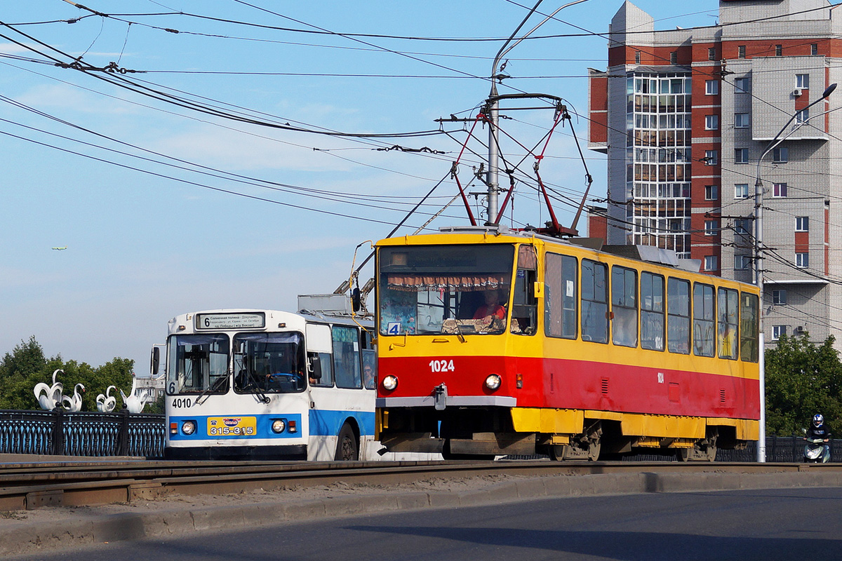 Барнаул, Tatra T6B5SU № 1024