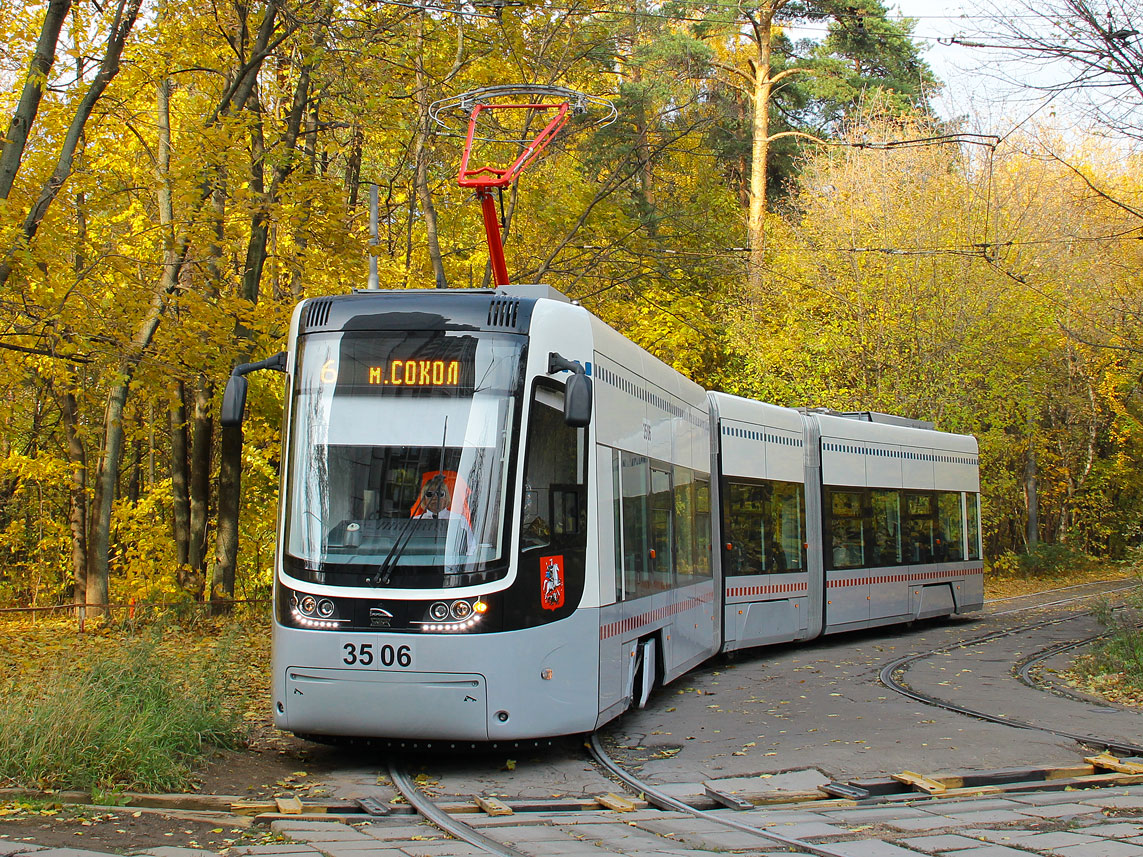 Москва, 71-414 (Pesa Fokstrot) № 3506 Москва, 71-414 (Pesa Fokstrot) № 3506