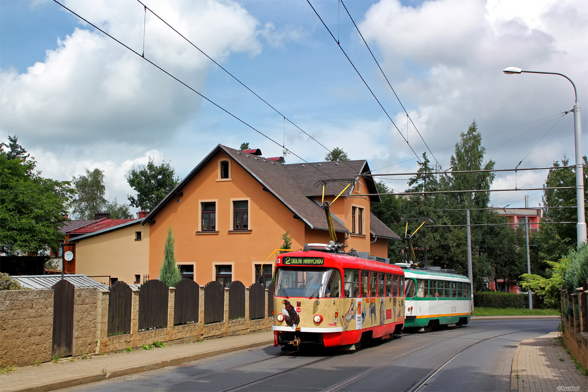 Liberec ― Jablonec nad Nisou, Tatra T3M.04 # 53