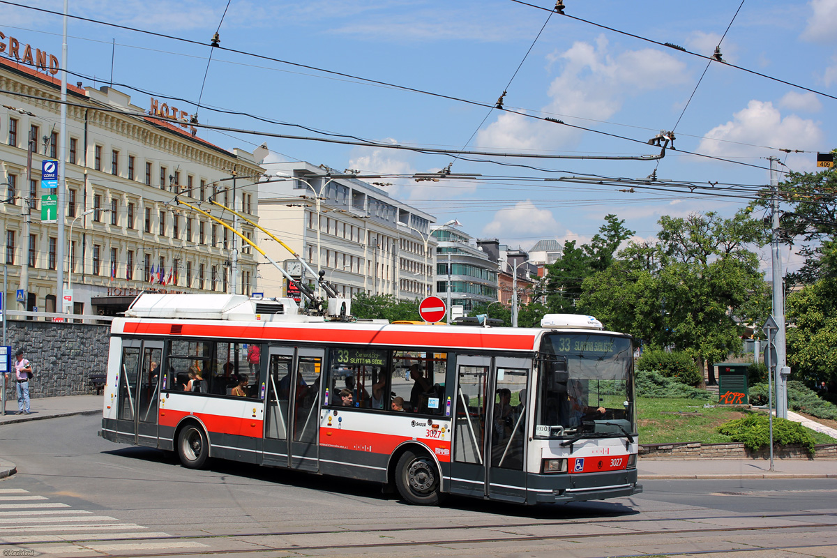 Брно, Škoda 21Tr № 3027