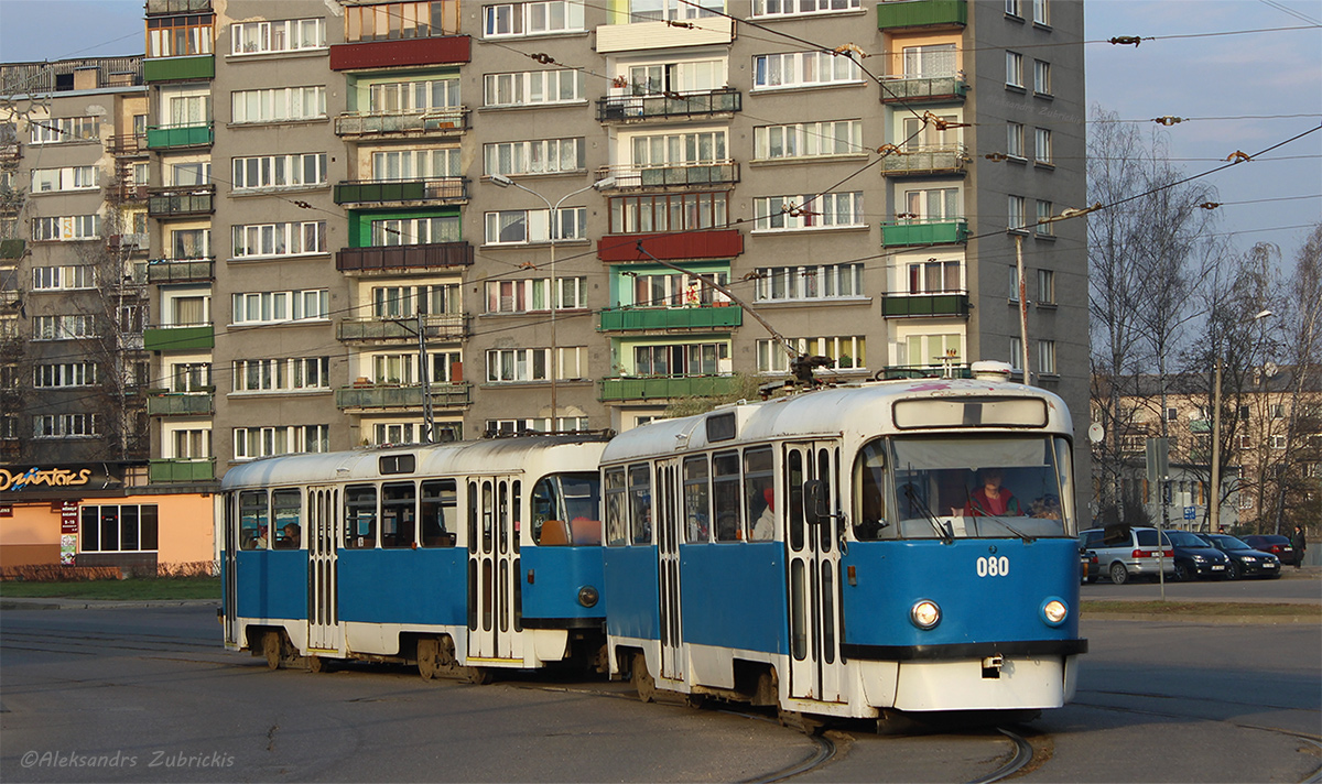Даугавпилс, Tatra T3DC1 № 080