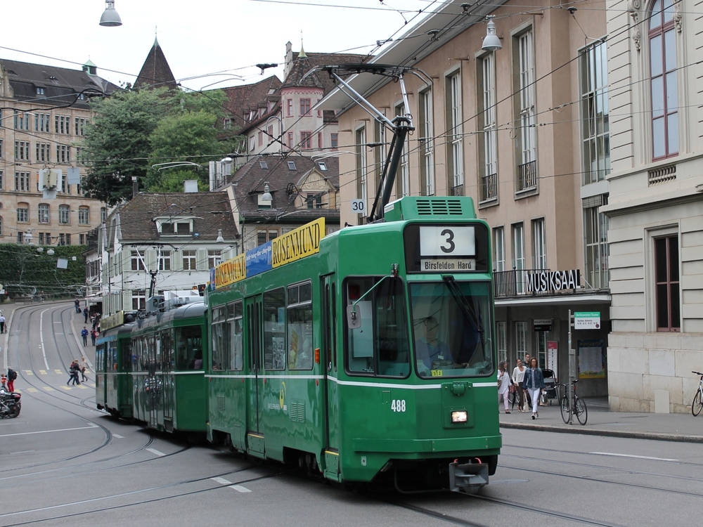 Basel, Schindler/SIG/BBC Be 4/4 # 488