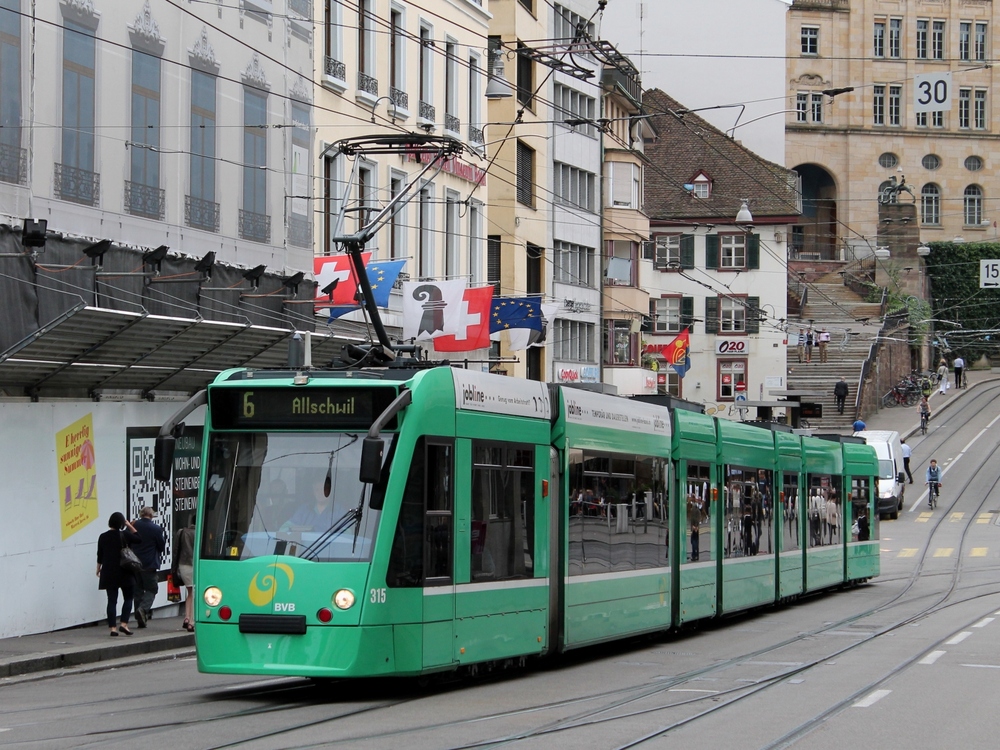 Базель, Siemens Combino № 315