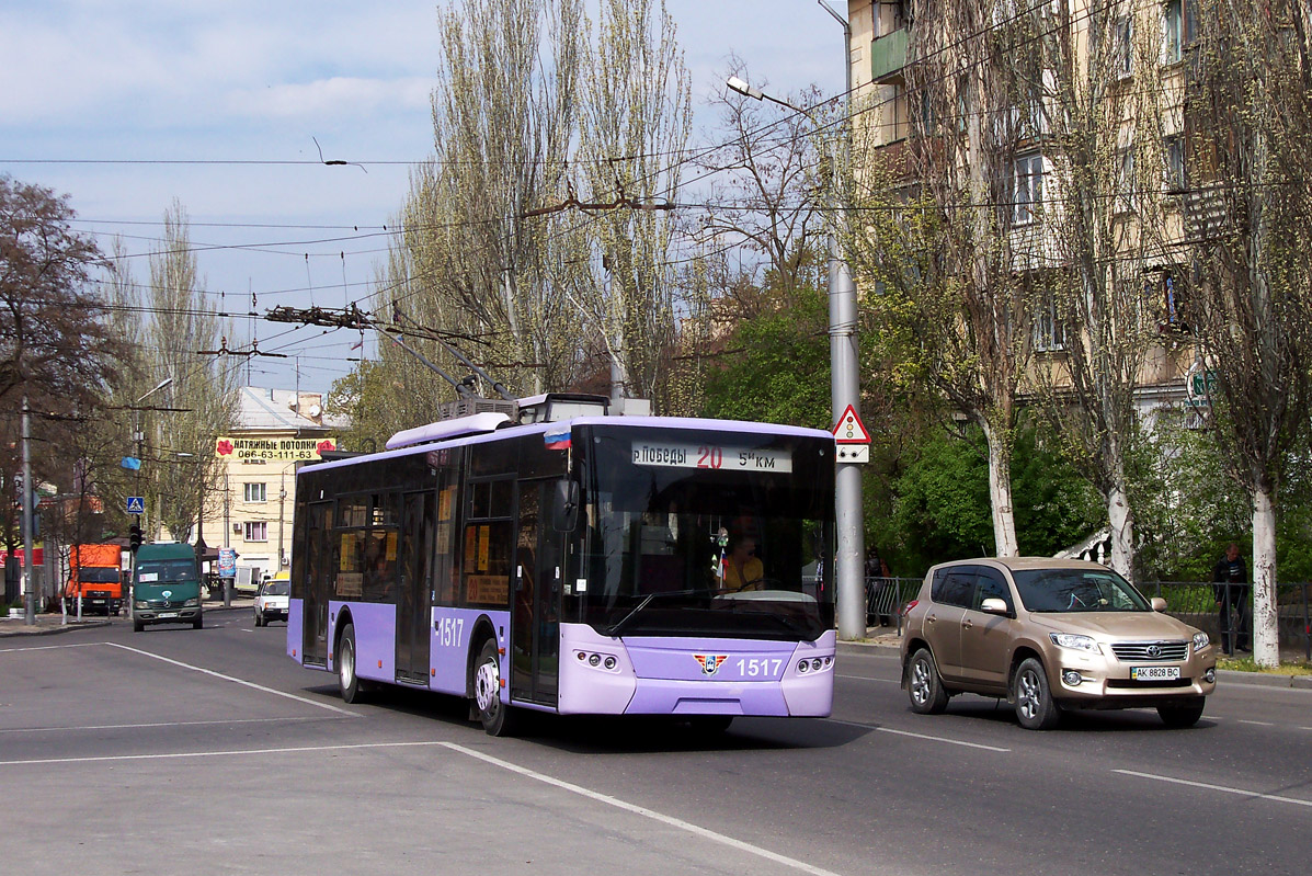 Севастополь, ЛАЗ E183A1 № 1517