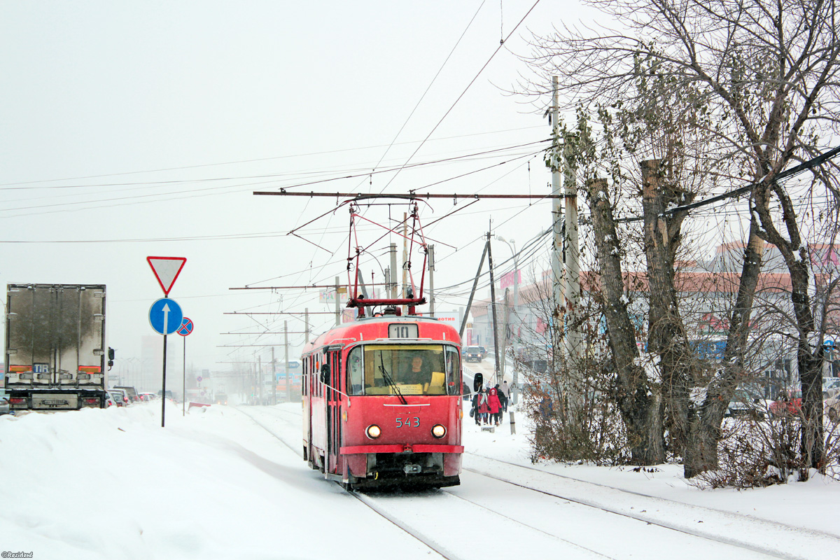 Екатеринбург, Tatra T3SU № 543