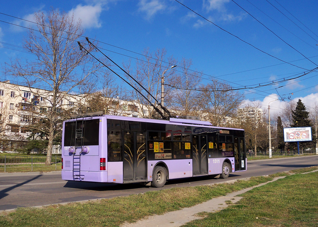 Севастополь, ЛАЗ E183A1 № 1511