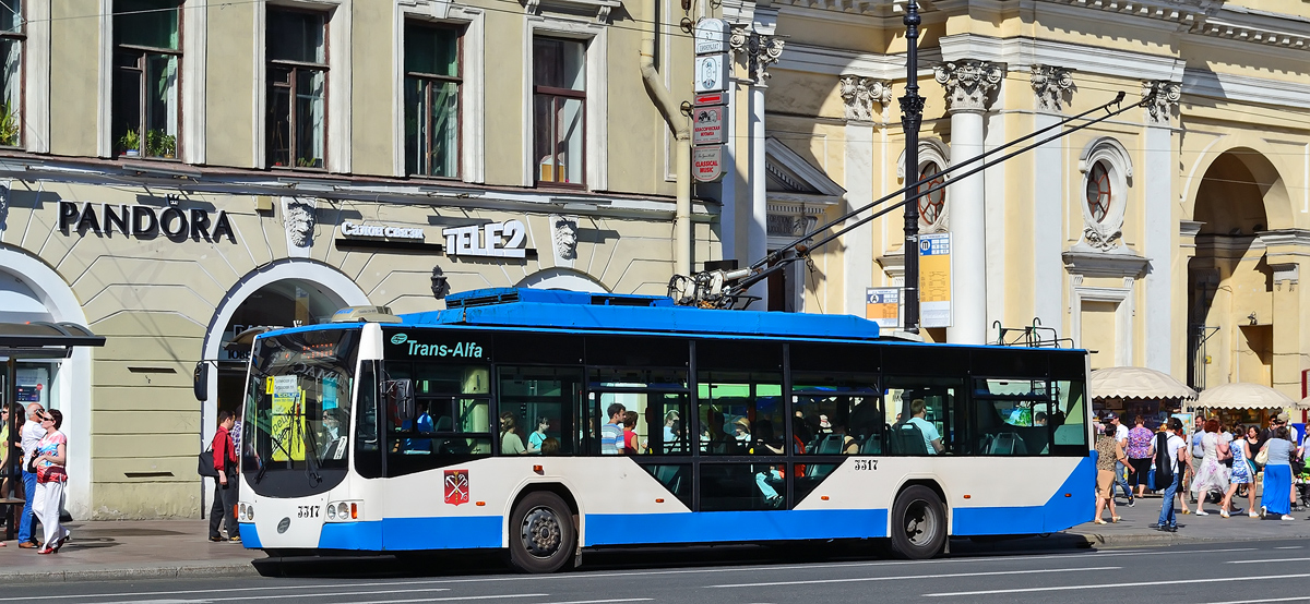 Санкт-Петербург, ВМЗ-5298.01 «Авангард» № 3317
